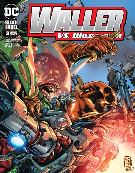 Waller vs. Wildstorm #3B (2023) Eric Battle Variant Eric Battle Variant DC Comics Sep 12, 2023