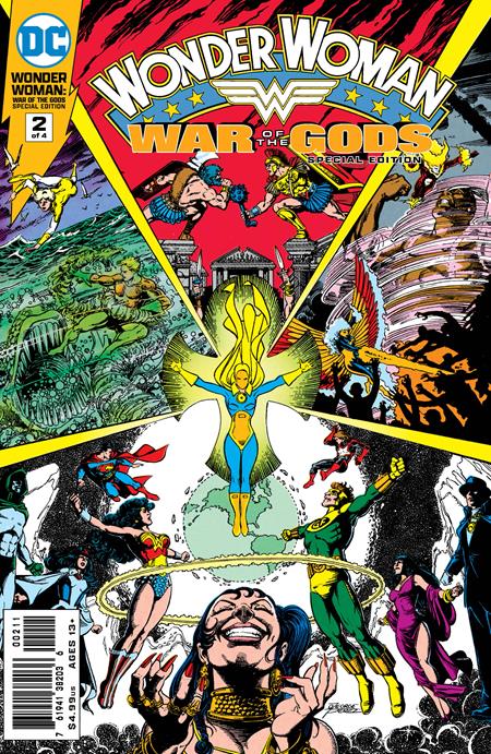 Wonder Woman: War Of The Gods #2 George Perez Regular DC Comics Aug 15, 2023