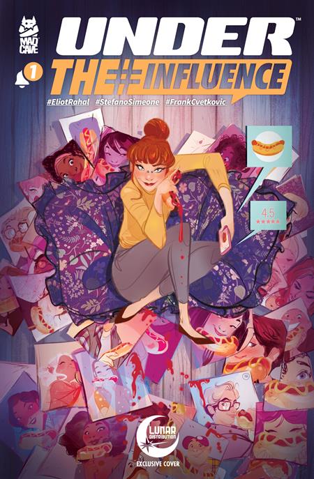 Under The Influence #1B Nicoletta Baldari Lunar Exclusive Variant Mad Cave Jul 11, 2023