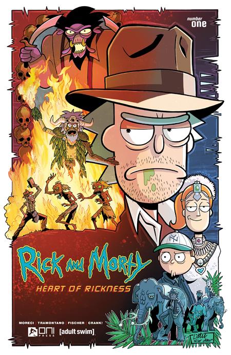 Rick And Morty Heart Of Rickness #1A  Oni Press Jul 12, 2023