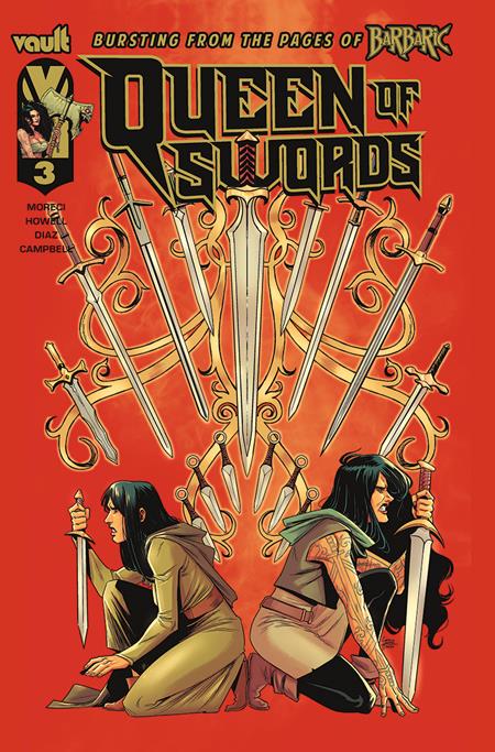 Queen of Swords: A Barbaric Story #3A (2023) Corin Howell Regular Corin Howell Regular Vault Comics Sep 20, 2023