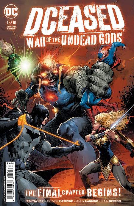 DCeased: War of The Undead Gods #1A Rainier Beredo Regular Cover