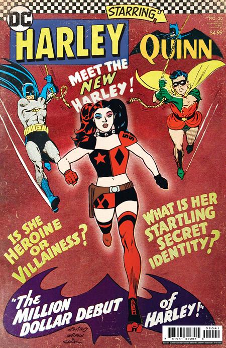 Harley Quinn, Vol. 4 #20D Ryan Sook Homage Card Stock Variant
