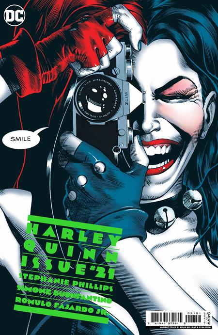 Harley Quinn, Vol. 4 #21E Ryan Sook Homage Card Stock Variant