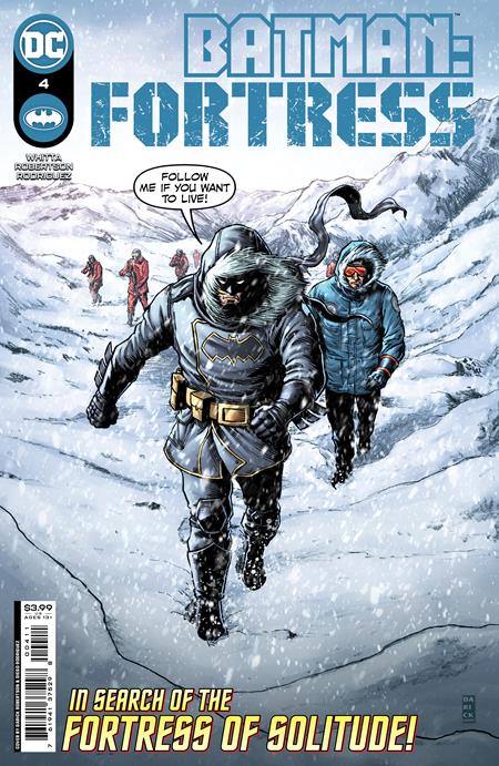 Batman Fortress #4A Regular Darick Robertson Cover