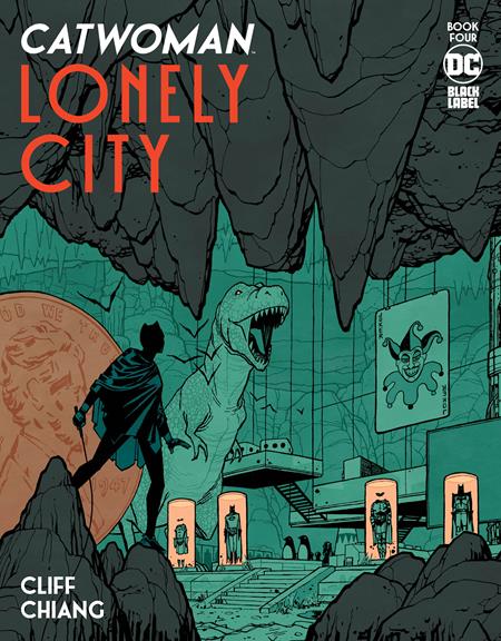 Catwoman: Lonely City #4A Regular Cliff Chiang Cover