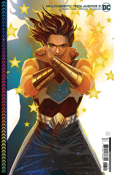 Multiversity Teen Justice #3B Stephanie Hans Aquagirl Card Stock Cover