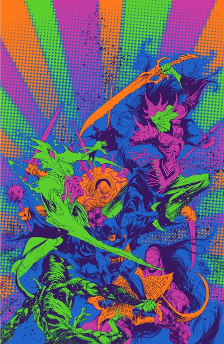 Knight Terrors #3D Ivan Reis Darkest Hour Neon Ink Variant DC Comics Aug 08, 2023