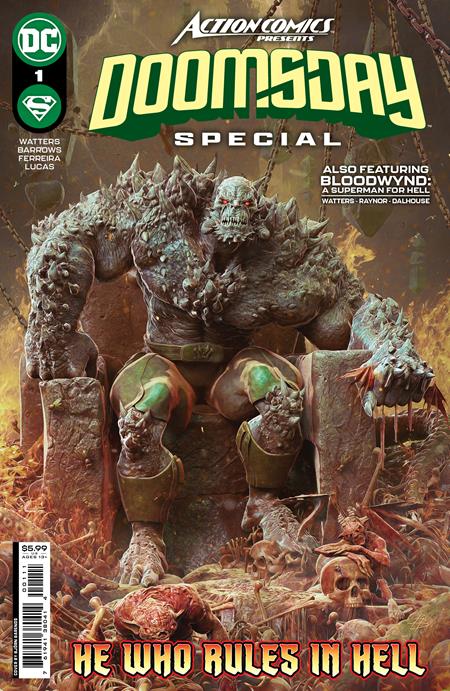 Action Comics Presents: Doomsday Special #1A Bjorn Barends Regular DC Comics Aug 29, 2023