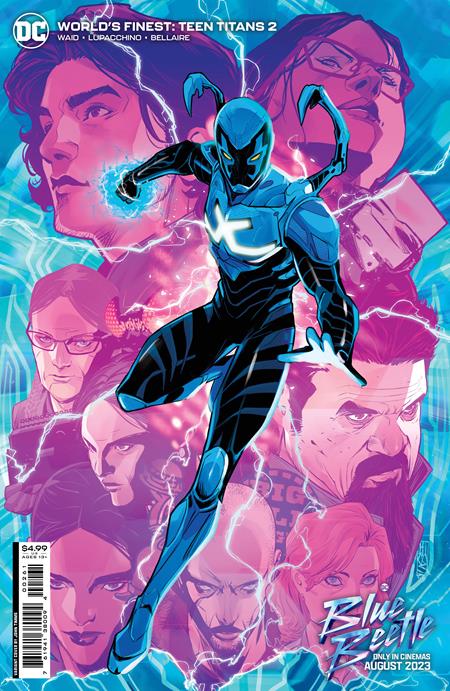 World's Finest: Teen Titans #2D John Timms Blue Beetle Variant DC Comics Aug 08, 2023