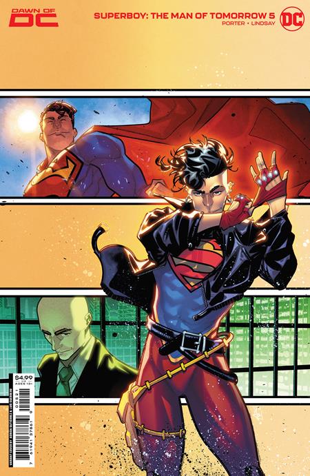 Superboy: The Man of Tomorrow #5B Adrian Gutierrez Variant DC Comics Aug 29, 2023