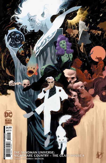 The Sandman Universe: Nightmare Country - The Glass House #4B Matteo Scalera Variant DC Comics Aug 29, 2023