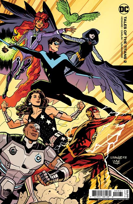 Tales of the Titans #2F Chris Samnee Foil Variant DC Comics Aug 15, 2023