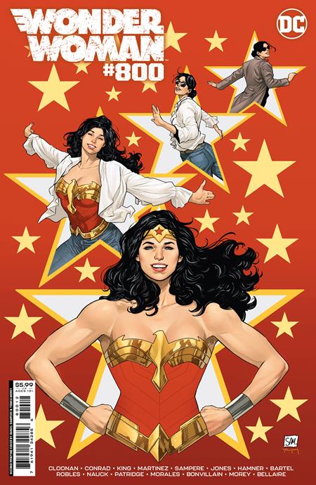 Wonder Woman, Vol. 5 #800N 2nd Printing Daniel Sampere DC Comics Aug 01, 2023