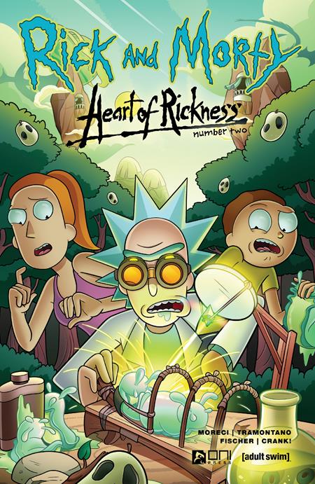 Rick and Morty: Heart of Rickness #2A Suzi Blake Regular Oni Press Aug 15, 2023