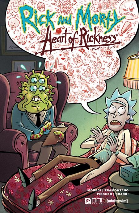 Rick and Morty: Heart of Rickness #2B Fred Stresing Variant Oni Press Aug 15, 2023