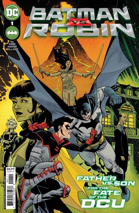 Batman Vs. Robin #1A Regular Mahmud Asrar Cover