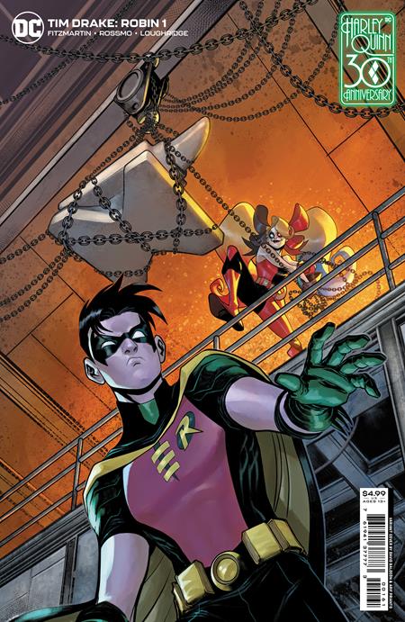 Tim Drake: Robin #1F David Baldeon Harley Quinn 30th Anniversary Variant