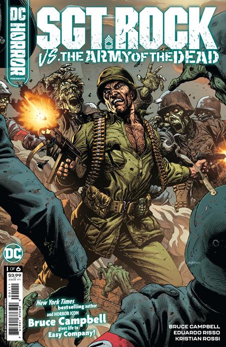 DC Horror Presents Sgt. Rock Vs. The Army Of The Dead #1A Regular Gary Frank Cover