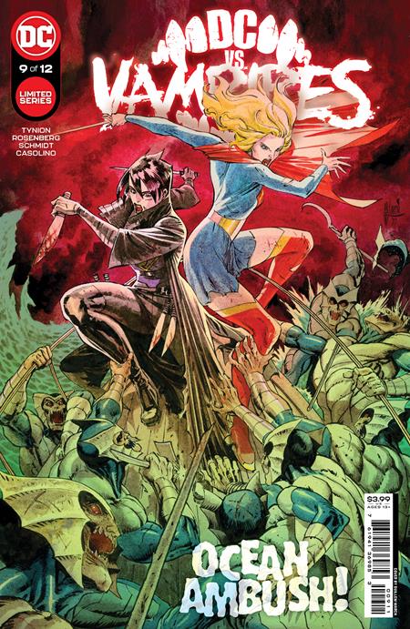 DC vs. Vampires #9A Regular Guillem March Cover