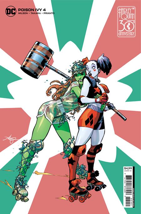 Poison Ivy, Vol. 1 #4E Amy Reeder Harley Quinn 30th Anniversary Variant