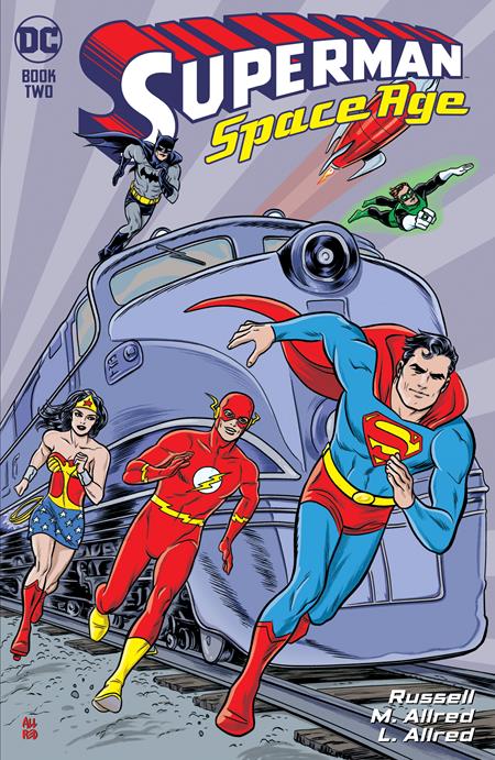 Superman: Space Age #2A Michael D. Allred Regular Cover