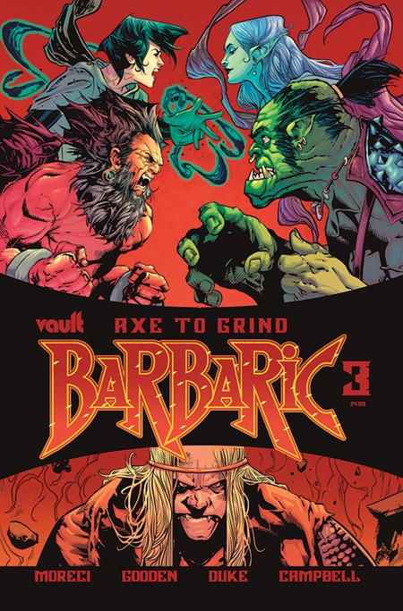 Barbaric: Axe To Grind #3A 
