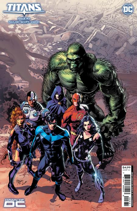 Titans, Vol. 4 #3C (2023) Mike Deodato Jr. Variant Mike Deodato Jr. Variant DC Comics Sep 19, 2023