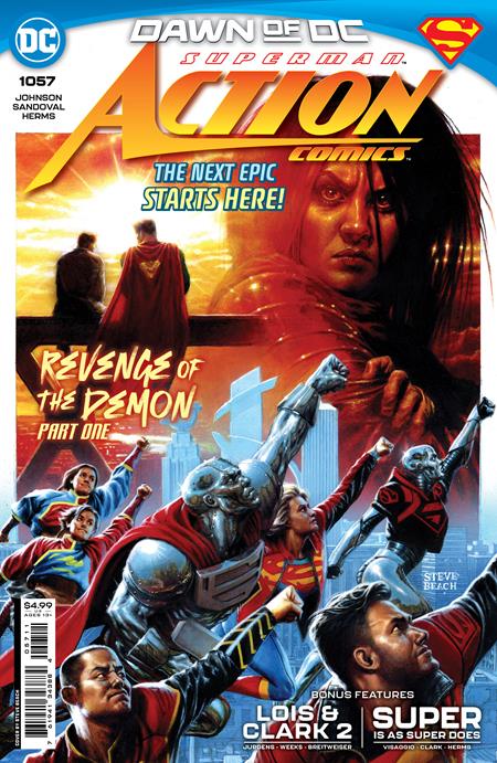 Action Comics, Vol. 3 #1057A (2023) Steve Beach Regular Steve Beach Regular DC Comics Sep 26, 2023