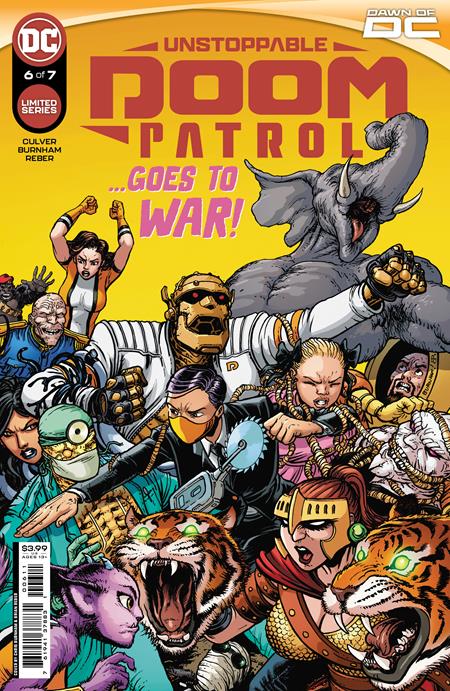 Unstoppable Doom Patrol #6A (2023) Chris Burnham Regular Chris Burnham Regular DC Comics Sep 26, 2023