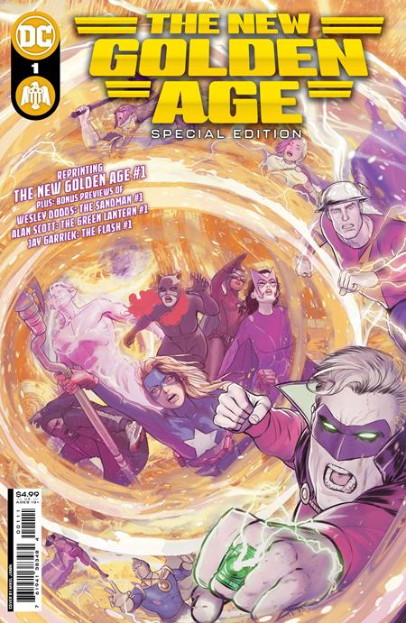 The New Golden Age: Special Edition #1A (2023) Mikel Janin  Mikel Janin  DC Comics Oct 03, 2023