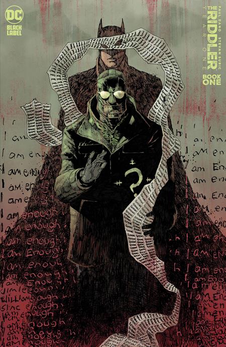 The Riddler: Year One #1B Jim Lee Variant