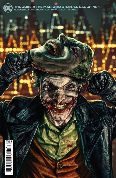 The Joker: The Man Who Stopped Laughing #1B Lee Bermejo Cover