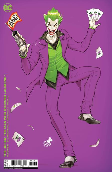 The Joker: The Man Who Stopped Laughing #1C David Nakayama Cover
