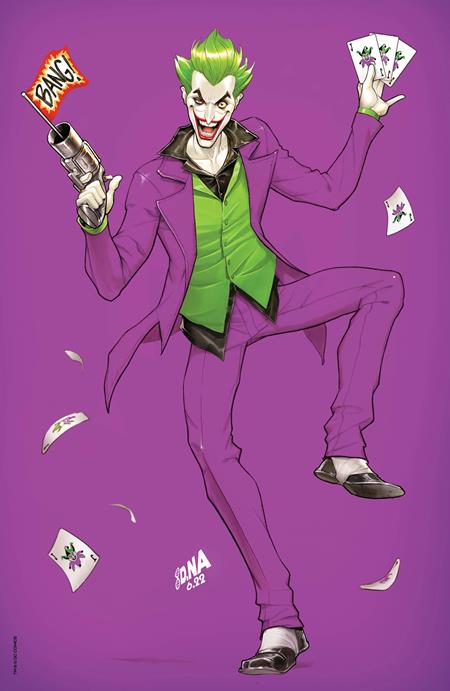 The Joker: The Man Who Stopped Laughing #1H David Nakayama Foil Cover