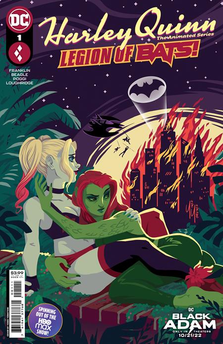 Harley Quinn: The Animated Series: Legion of Bats! #1A Regular Yoshi Yoshitani Cover
