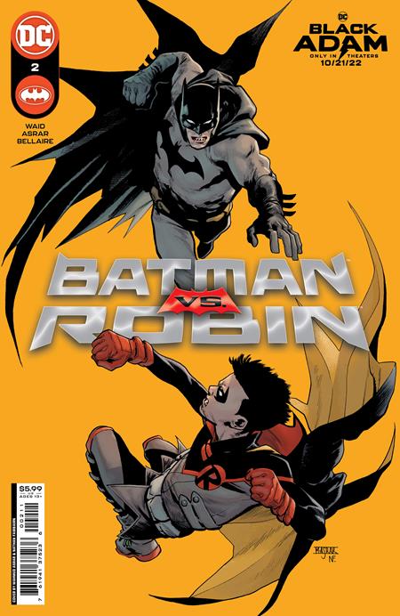 Batman Vs. Robin #2A Regular Mahmud Asrar Cover