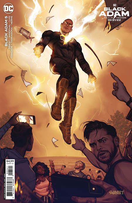 Black Adam, Vol. 1 #5D Joshua Sway Swaby Black Adam Movie Variant