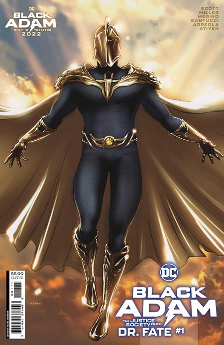 Black Adam: The Justice Society Files - Dr. Fate #1A Regular Kaare Andrews Cover