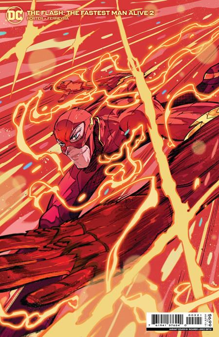 The Flash: The Fastest Man Alive, Vol. 2 #2B Ricardo Lopez Ortiz Cover