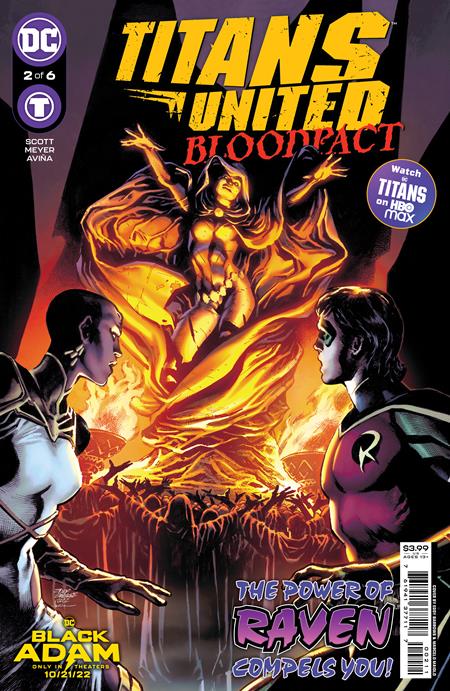 Titans United: Bloodpact #2A Regular Eddy Barrows Cover