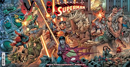 Death Of Superman: 30th Anniversary Special #1A Jurgens & Breeding Gatefold Cover