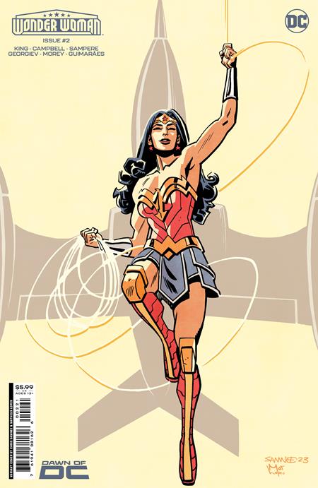 Wonder Woman, Vol. 6 #2B (2023) Chris Samnee Variant Chris Samnee Variant DC Comics Oct 17, 2023