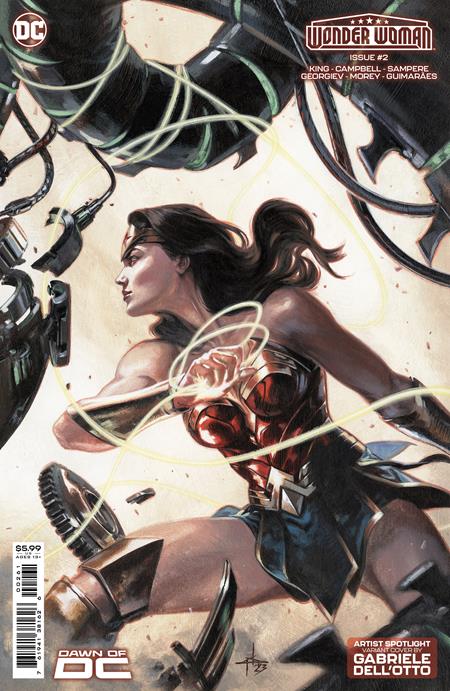 Wonder Woman, Vol. 6 #2D (2023) Gabriele Dell'Otto Variant Gabriele Dell'Otto Variant DC Comics Oct 17, 2023
