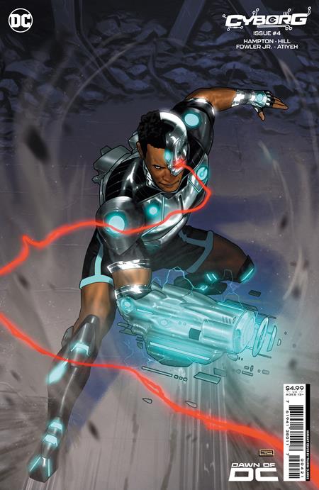 Cyborg, Vol. 3 #4B (2023) Taurin Clarke Variant Taurin Clarke Variant DC Comics Oct 17, 2023