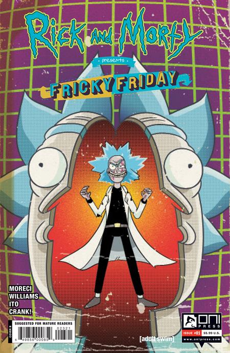 Rick and Morty Presents: Fricky Friday #1B (2023) Marc Ellerby Variant Marc Ellerby Variant Oni Press Oct 11, 2023