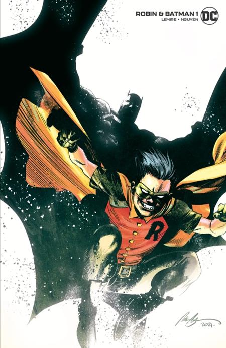 Robin & Batman #1C 1:25 Variant Rafael Albequerque