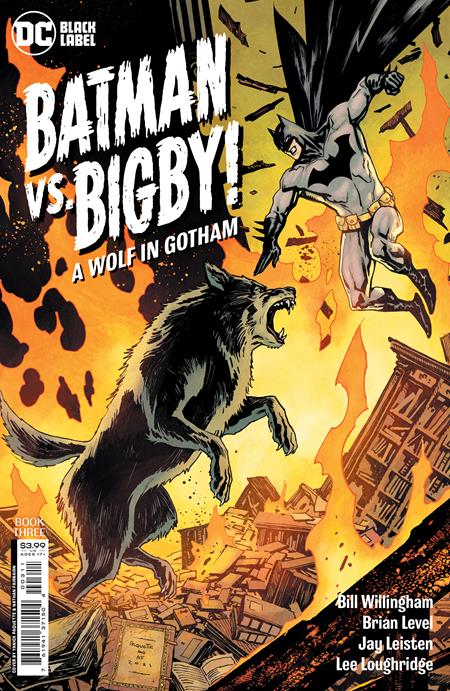Batman Vs. Bigby! A Wolf In Gotham #3A