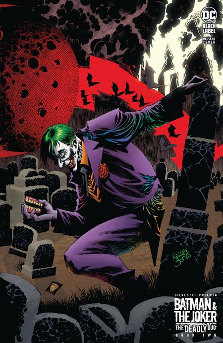 Batman & The Joker: The Deadly Duo #2C Kelley Jones Joker Cover