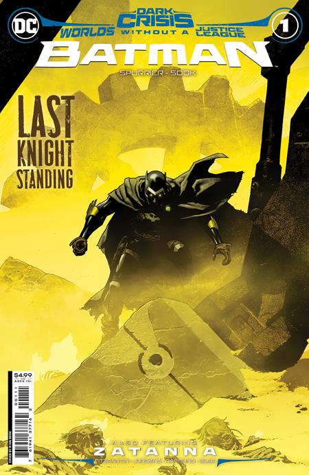 Dark Crisis: Worlds Without A Justice League - Batman #1A Regular Ryan Sook Cover